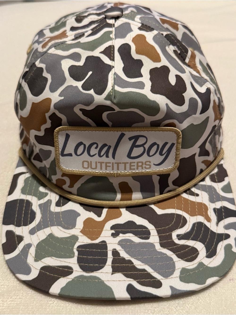 Local Boy Outfitters Men's Camo Trucker Hat - Multicolor